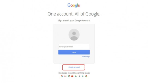 get a google account