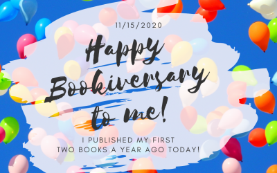 It's my Bookiversary!